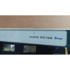 DIVIDER RFD-7508 BIOSYS 중고 상세보기