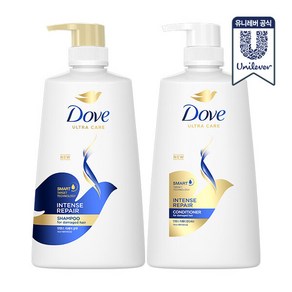 도브 레귤러 인텐스 샴푸 680ml + 컨디셔너 660ml, 단일속성, 1개