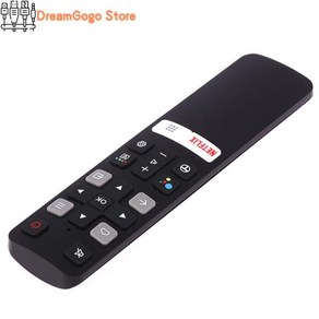 음성 스마트 TV 리모컨 TCL 및 유튜브용 RC802V FNR1 49P30FS 신제품, 1개