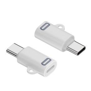 JA304 Coms PD충전 35W USB Type-C to iOS 8Pin 변환 젠더 / C타입 (F) to 8핀 (M) 변환 / 고속충전 케이블 연결