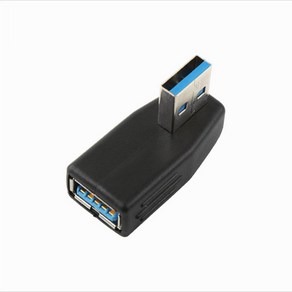 Coms COMS USB3.0 젠더 SP941/연장(M/F)/꺽임형/우하향90도 변환젠더/기타-기타 변환젠더, 선택없음