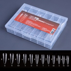 뷰젤 클링팁 젤네일 팁연장 풀팁 180팁, T301-1(180pcs), 1개