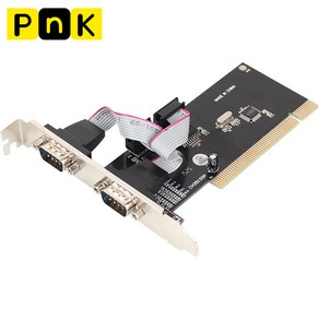 강원전자 PnK P001A 2포트 PCI 시리얼카드, 1