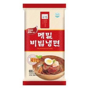 봉평촌 메밀비빔냉면, 600g, 1개