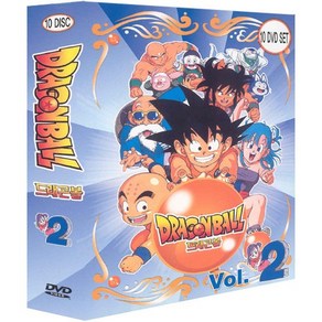 DVD 드래곤볼 Vol. 2 (Dagon Ball) 10disc.뉴팩케이스 (61-120회)