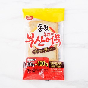 [메가마트]동원 추억 부산사각 어묵 150g+100g, 2개