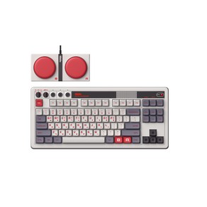 [국내정발] 8BitDo 레트로 키보드 Retro Mechanical Keyboard [M N C64 F]