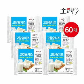 동원 덴마크 소와나무 고칼슘 치즈 180g 60매(10매x6개), 6개