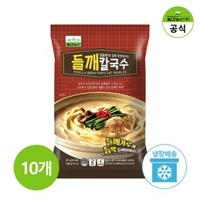 칠갑농산 들깨칼국수 387g x 10개