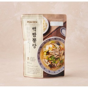 피코크 백짬뽕탕 500g