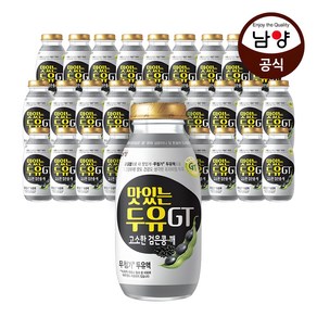 맛있는두유GT 고소한 검은콩깨 병, 200ml, 30개