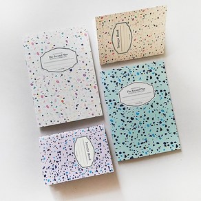 아이씨엘디자인 먼슬리플래너 다이어리 2025 테라조 A5, 민트블루, 1개