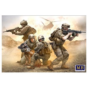 MB35181 1/35 No Soldie left behind MWD Down, 1개