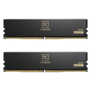 TeamGoup T-CREATE DDR5-6000 CL34 EXPERT 패키지 서린 (64GB(32Gx2)), 2개