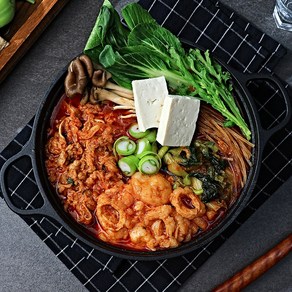 [명가밥상] 우삼겹 한우대창전골, 1개, 1kg