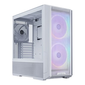 리안리 LANCOOL 216 RGB (White) 케이스-미들타워, 선택없음, 1개