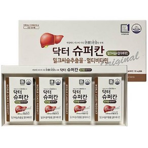 닥터슈퍼칸 밀크씨슬 멀티비타민 1000mg x 120캡슐 (4개월분), 120정, 1개