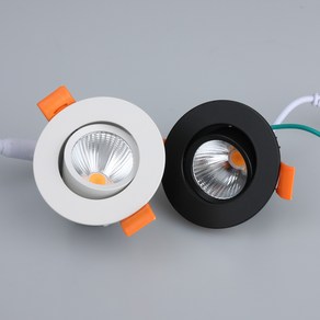 LED 2인치 5W COB 집중형 다운라이트 스팟조명 플리커프리