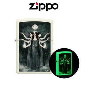 지포라이터 ZIPPO 48950 Victoia Fances GLOW 야광 디자인