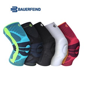 바우어파인트 게뉴스포츠 무릎보호대 SPORTS KNEE SUPPORT, 올블랙, 1개