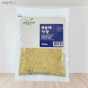 초록숟가락 무농약 기장쌀 500g, 1개