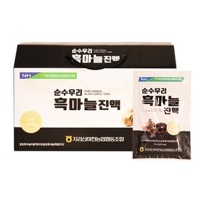 농협정품 100% 국내산 흑마늘진액, 30개, 70ml