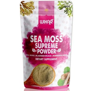 미국 WIXAR 바다 이끼 파우더 분말 스무디 음료 Sea moss 227g 2개