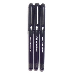 Pilot Vcorn Rolling Ball Pen Extra Fine Point 0.5mm Black Ink 3 pens per Pack (Japan import) [Ko