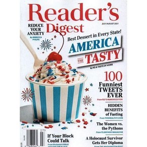 Reade's Digest USA (월간) : 2021년 07월/08월 : AMERICA TASTY, Reades Digest