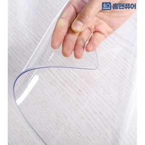 유리대용 식탁 책상 테이블 PVC 실리콘 비닐 투명 매트 맞춤 주문제작, 3mm, 100cmX10cm, 원형