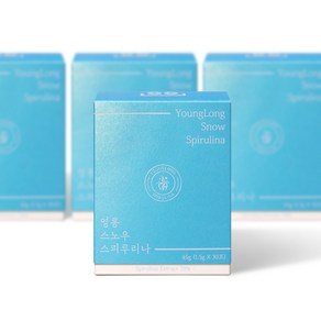 영롱 스노우 스피루리나 3+1, 45g, 4개