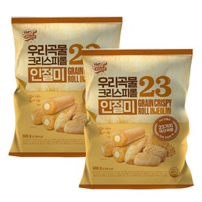 1+1우리곡물 크리스피 인절미맛, 2개, 500g