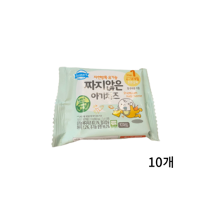 덴마크 짜지않은 아기치즈, 170g, 10개