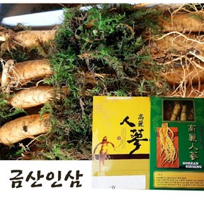 가정용 인삼 5년근 난발삼 (대) 1채 (750g) 9-10뿌리 선물포장, 750g, 1개