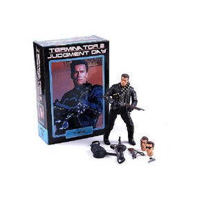 NECA 터미네이터2 네카 T800 심판의 날 디럭스 에디션 피규어, 1개