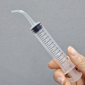 피딩 수간 주사 커브 곡선 주사기 12ml, 피딩 수간 주사 커브 곡선 주