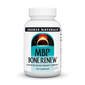 Souce Natuals MBP Bone Renew 우유 단백질 120정 캡슐, 1개