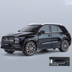 BENZ 벤츠 GLE350 SUV 1대24 자동차 미니카 모형 다이캐스트 꿈꾸는다락방, 블랙, 1개