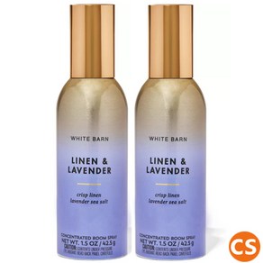 [1+1] 배쓰앤바디웍스 린넨 라벤더 룸스프레이 2개 세트 개당 42.5g 실내 방향제 BBW ROOM SPRAY 2PC SET LINEN & LAVENDER, 1개, 42.5ml