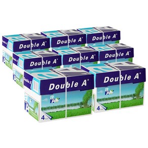[더블에이] A4 복사용지(A4용지) 80g 2000매 8BOX, 8박스