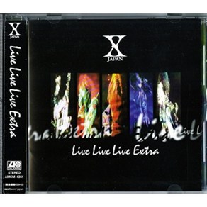 X JAPAN 엑스 재팬 LIVE LIVE LIVE EXTRA CD 앨범