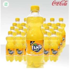 환타 파인애플, 500ml, 24개