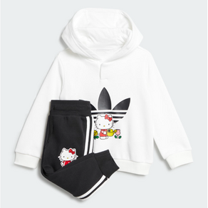 [아디다스키즈 adidaskids] II0857 후드세트 키티콜라보 산리오 돌선물 인펀트 상하복 HPKK