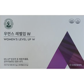 김정문알로에 우먼스 레벨업 W, 90회분, 1개