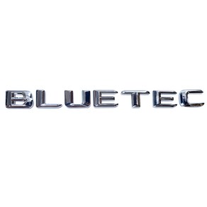 벤츠 BLUETEC 블루텍 레터링 엠블럼 트렁크 사이드 스티커