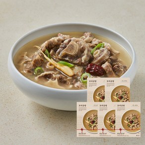 [경복궁] 꼬리곰탕 600gx5팩, 600g, 5개