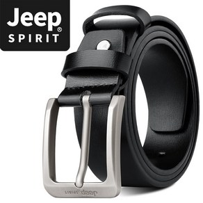 JEEP SPIRIT 캐주얼 프리미엄 소가죽 벨트