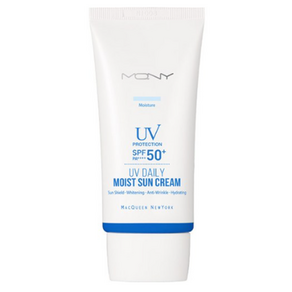 맥퀸뉴욕 유브이 데일리 모이스처 수분 선크림 SPF50+ PA++++, 50g, 1개