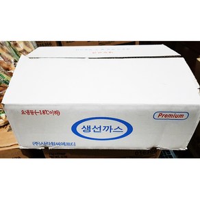 사리원 생선 까스 벌크 60g 90개업소용 식자재 식당용 단체 급식용 식재료 대용량, 1개, 2kg