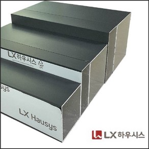 LX 하우시스 지인창호 알미늄 각파이프 블랙 알루미늄사각파이프 무료재단, 100×100